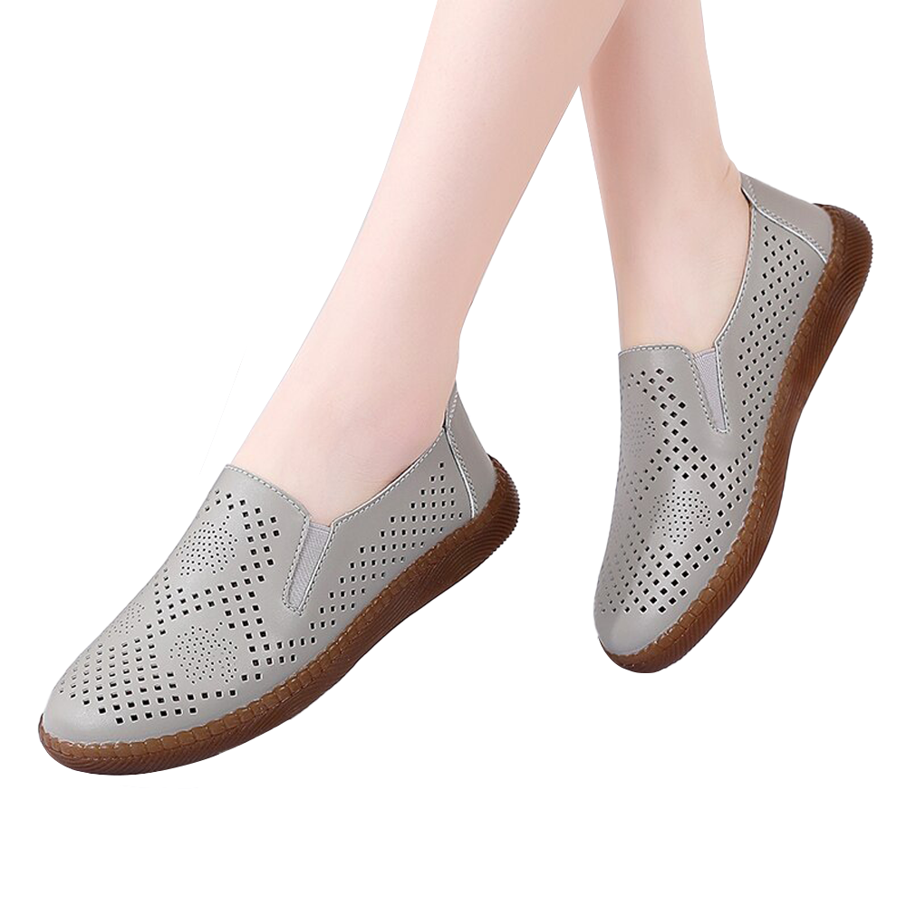 Women Shoes Genuine Leather Flats