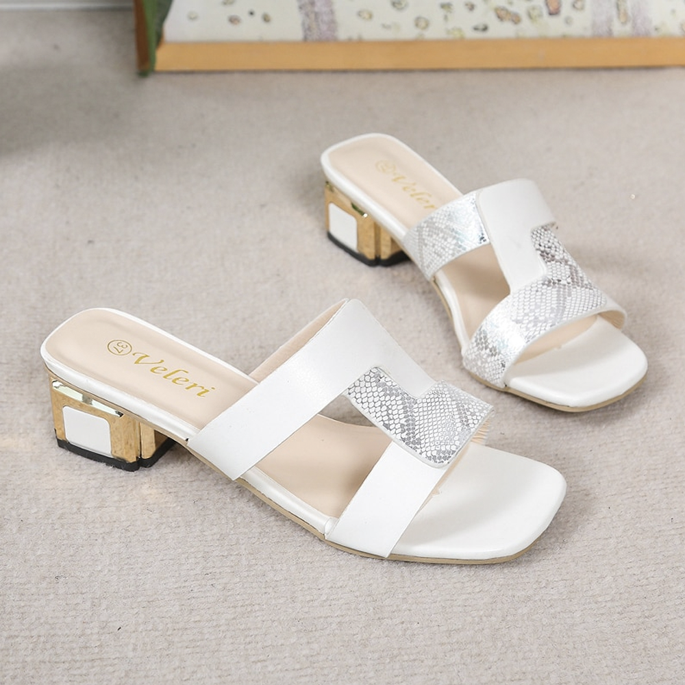 Non-Slip High-Heeled Slides Sandals