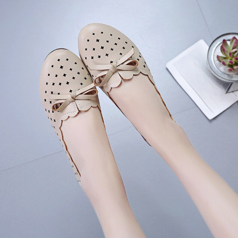 Women's Mesh Bowknot Shoes