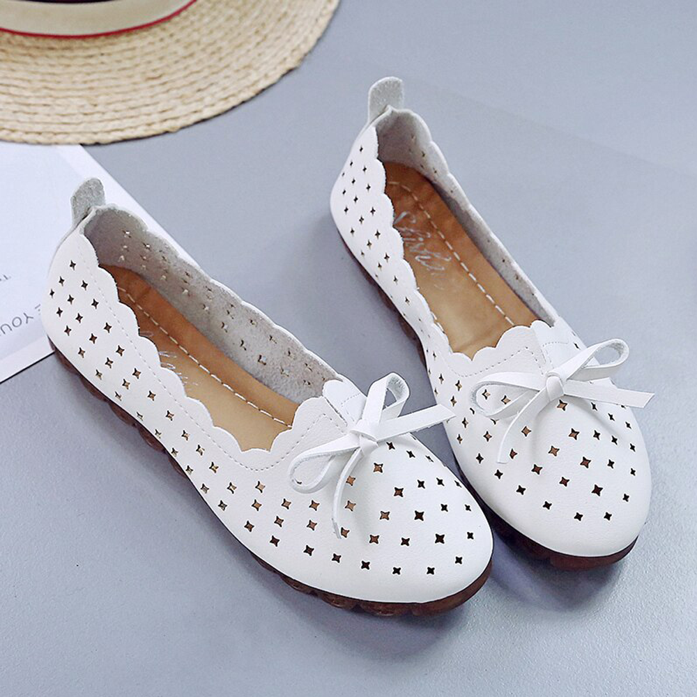 Women's Mesh Bowknot Shoes