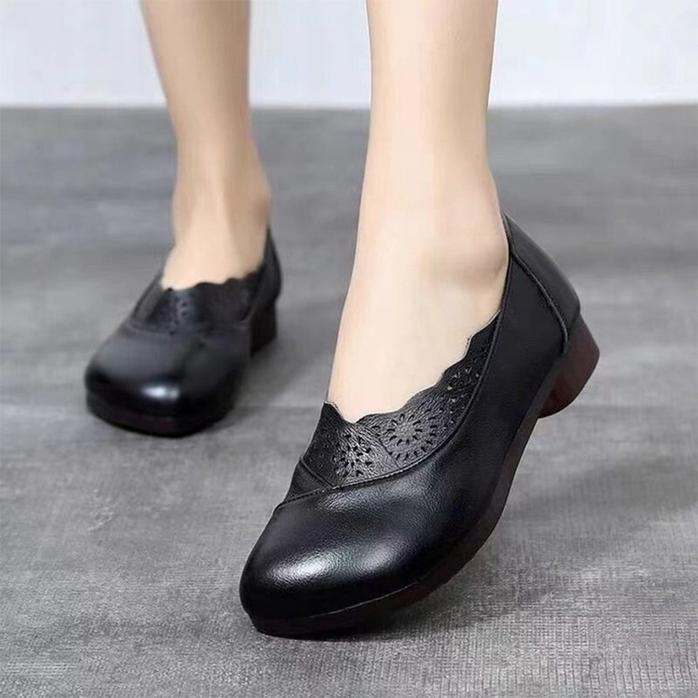 Genuine Leather Loafers For Women