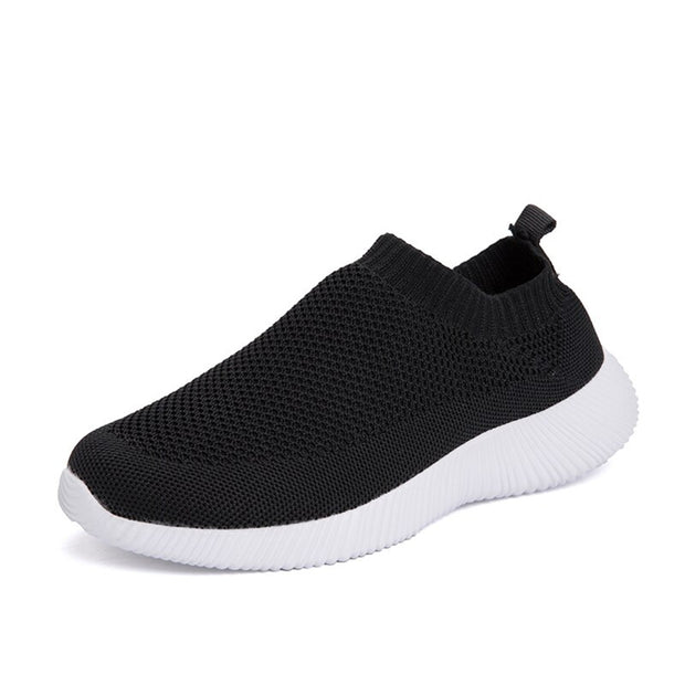 Breathable Mesh Platform Sneakers