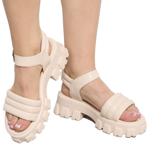 Thick-Sole Ladies Sandals