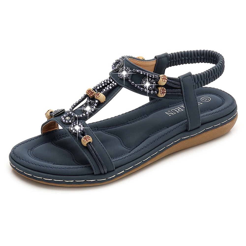 Bead Slip On Sandals