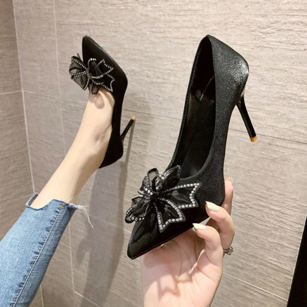 Bowknot High Heels for Women