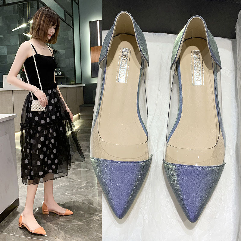 Women Flats Heeled Slip On Shoes