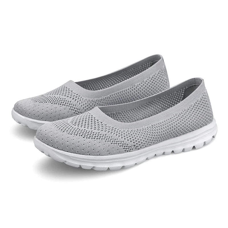 Women Mesh Sneakers Slip-On Flat