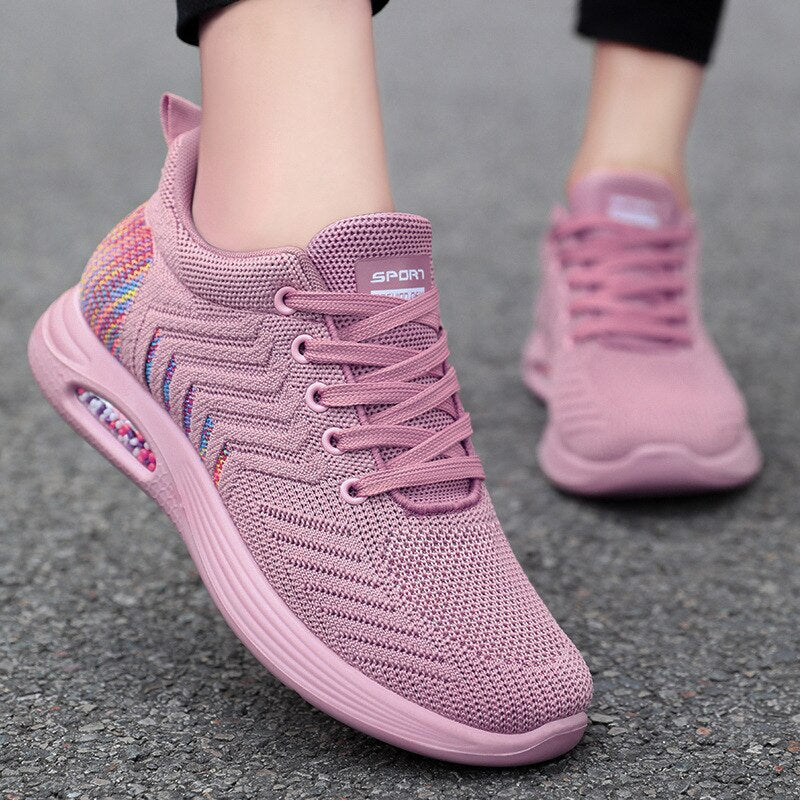 Women's Rubber Sole Sneakers