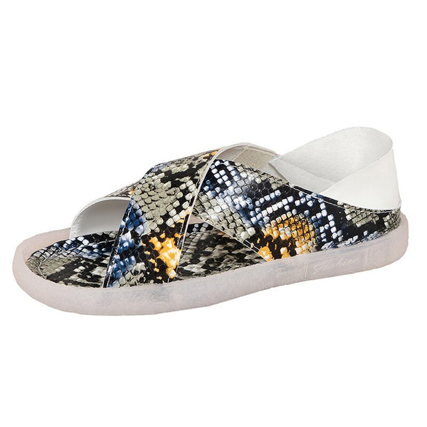 Silk Bow Flat Slippers