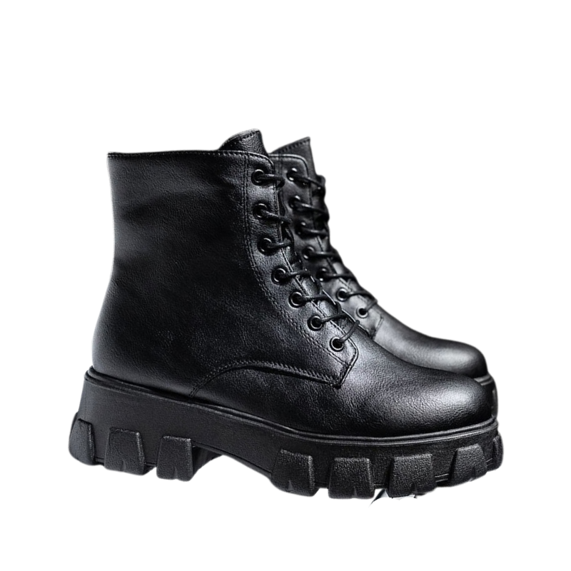 Women's Platform Motorcycle Boots