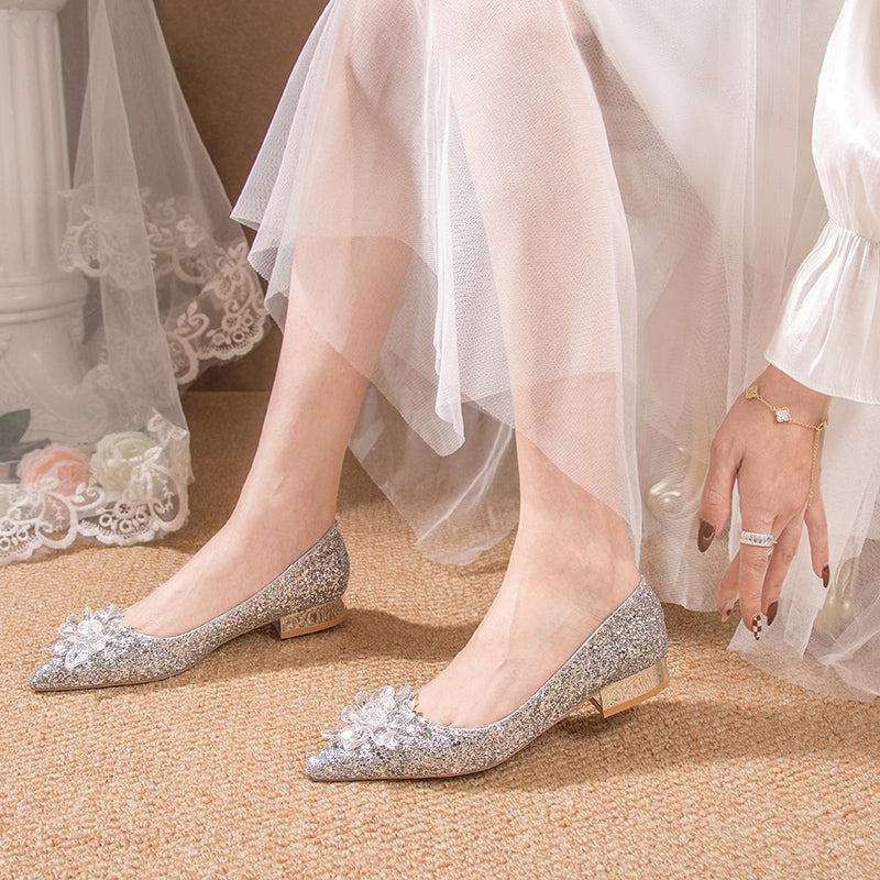 New Cinderella Crystal Shoes