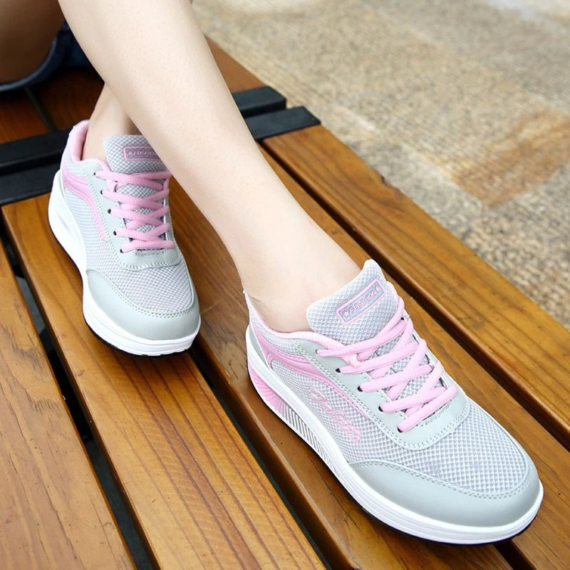 Women's Leather Slimming Shoes