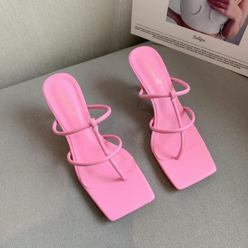 Toe Narrow Band Sandals Women