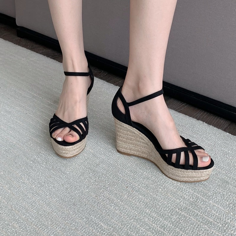 Wedge Low Sandals Woman