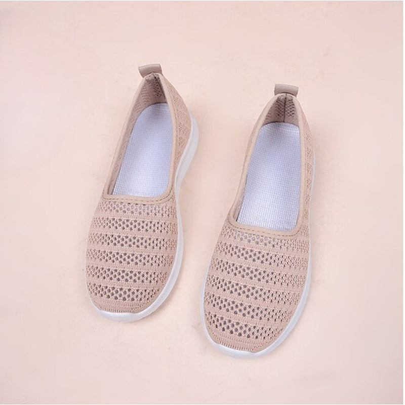 Knitted Fabric Lightweight Loafers