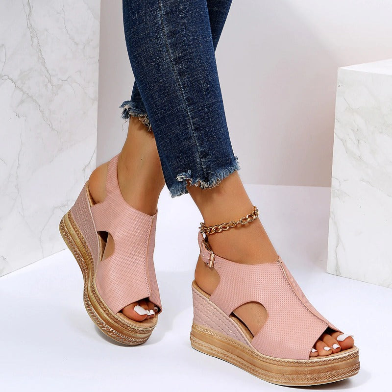 Summer Women Wedges High Heels Sandals