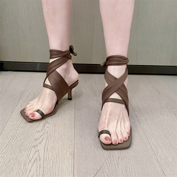 Toe Sandals Fashion High Heel