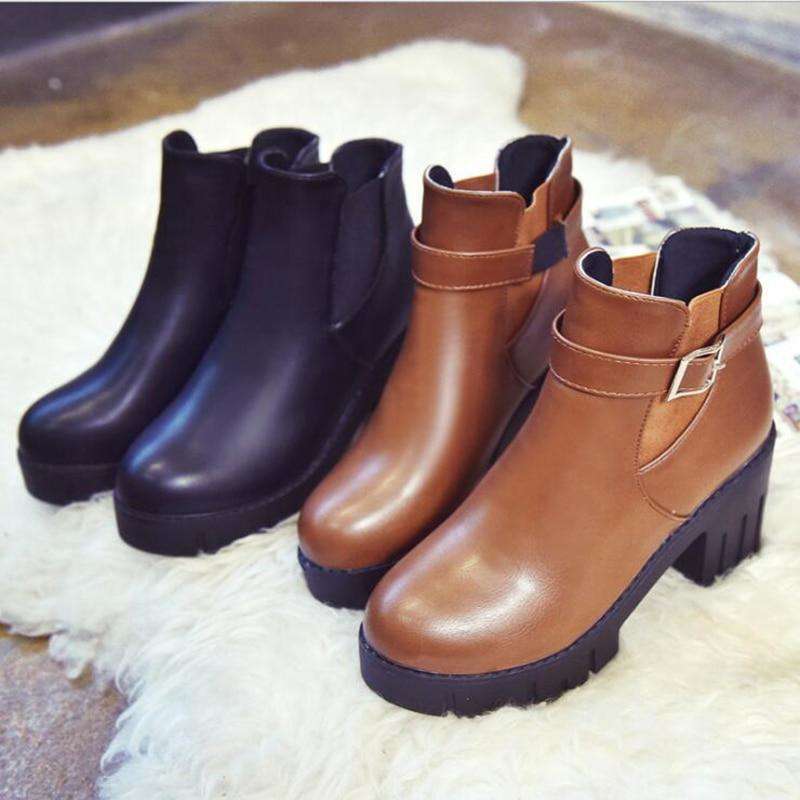 Short Ankle Casual Boots