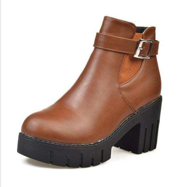 Short Ankle Casual Boots