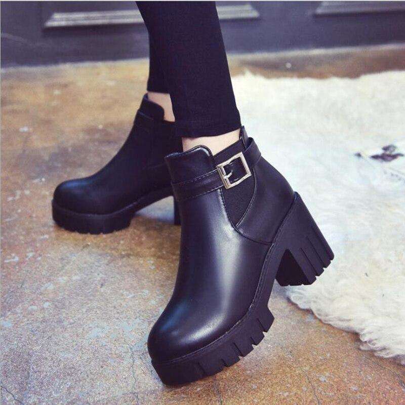 Short Ankle Casual Boots