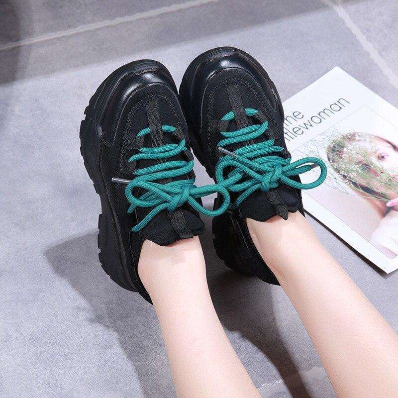 Platform Sneakers - Woman Fashion Spring Boots