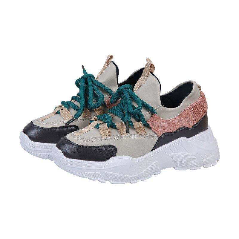 Platform Sneakers - Woman Fashion Spring Boots