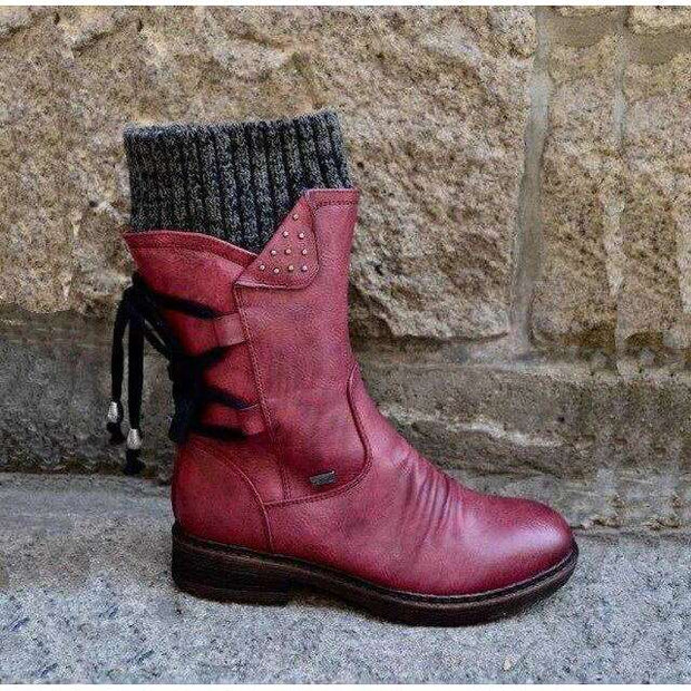 Women Flat Heel Boots