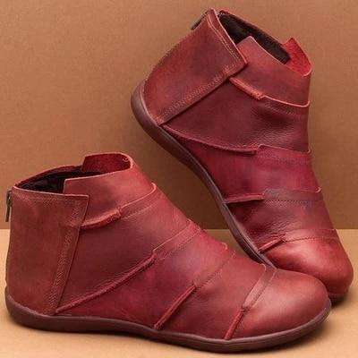 Round Head Waterproof Woman Boots