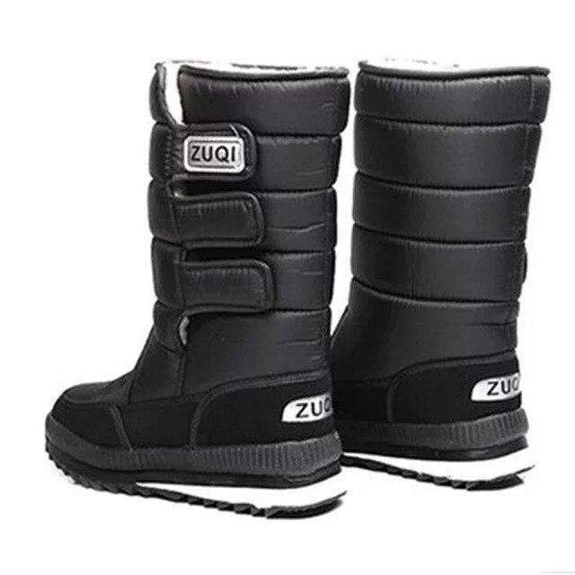 Warm Waterproof Winter Ankle Snow Boots