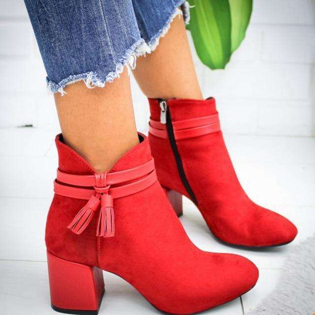 Party Style Western Stretch Fabric Boots