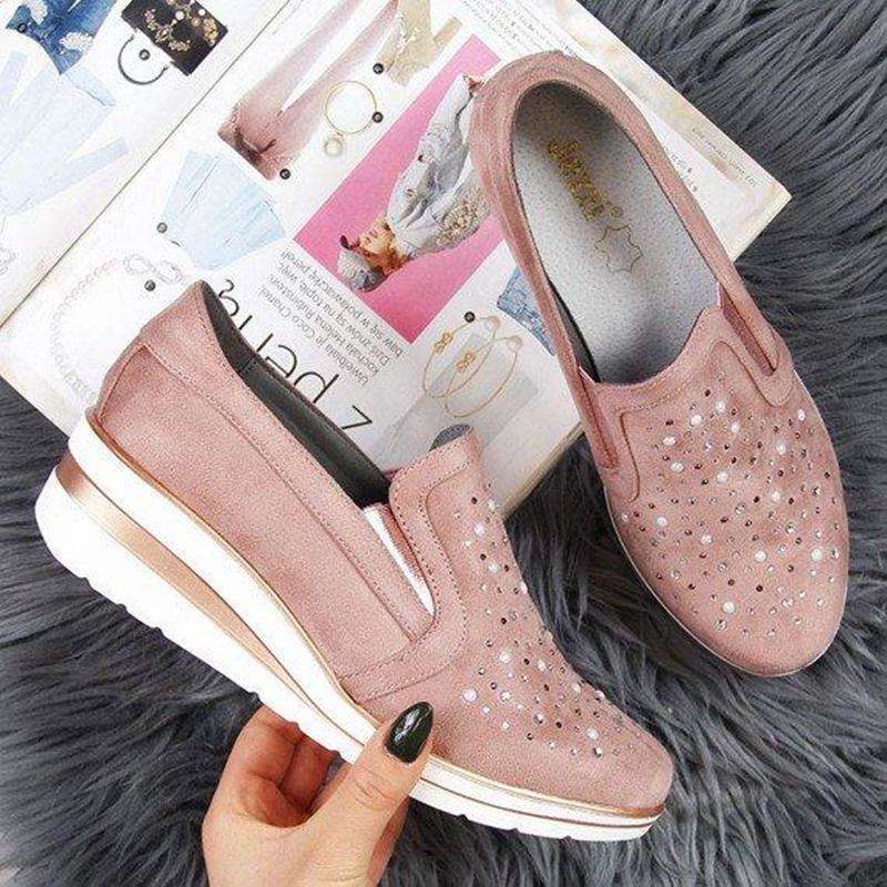 Slip On Flats Moccasins Shoes