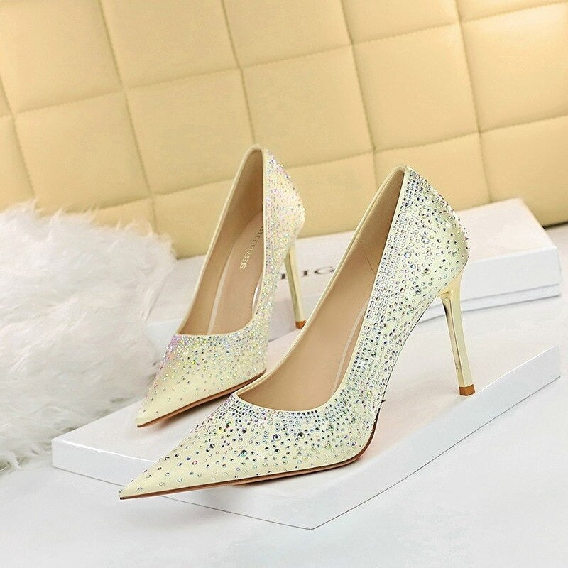 Women's Glitter High Heels Pumps – Shoe Me Honey