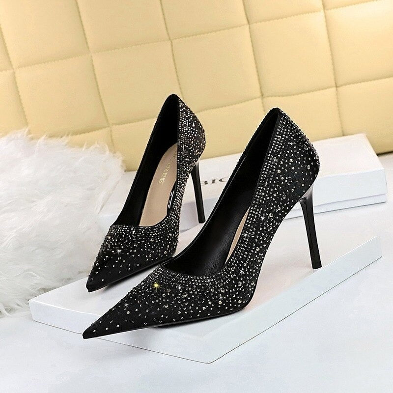 Women's Glitter High Heels Pumps