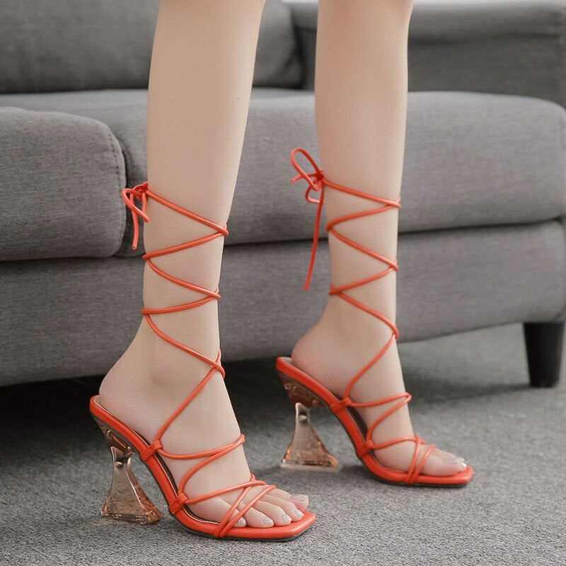 Women Cross Lacing Sandals