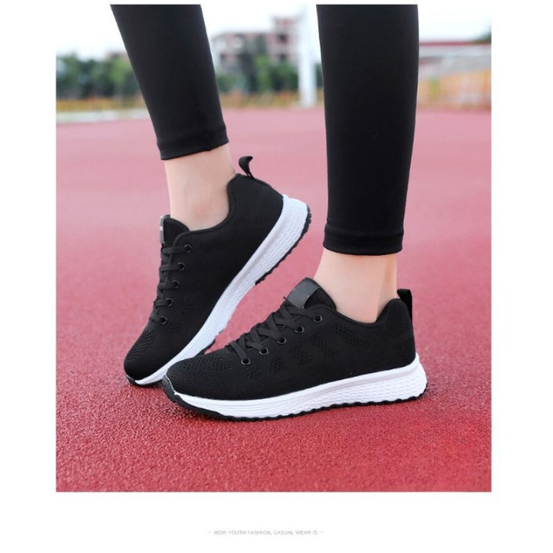 Women Casual Lace-Up Mesh Shoes