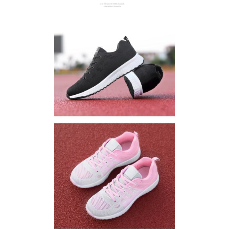 Women Casual Lace-Up Mesh Shoes