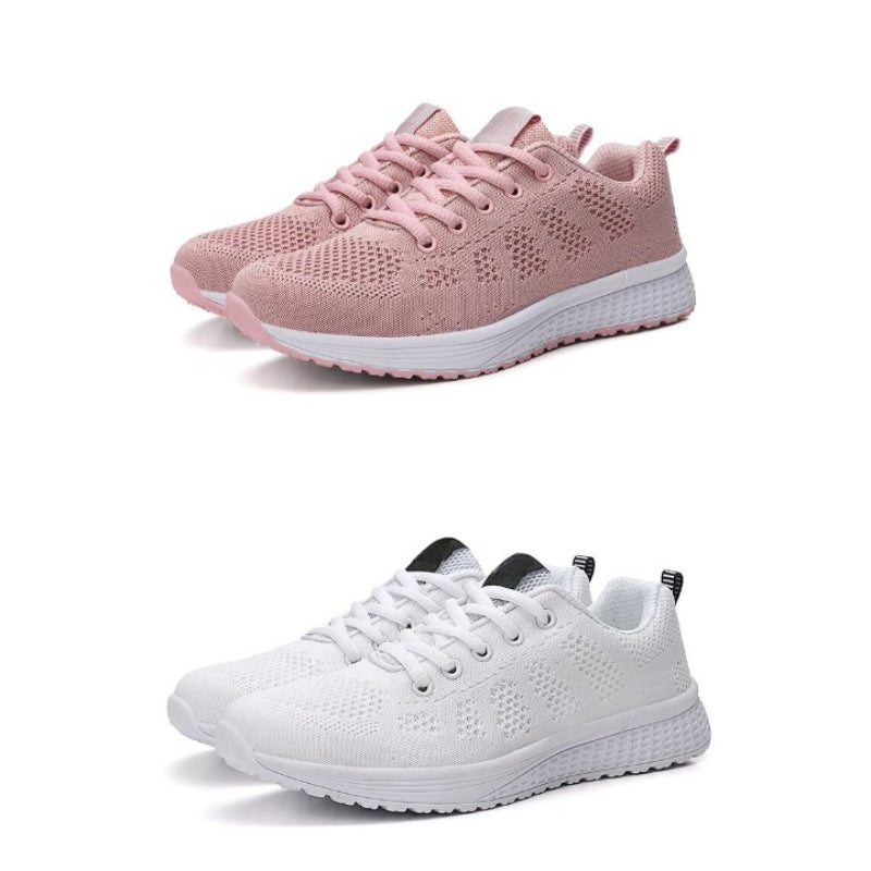 Women Casual Lace-Up Mesh Shoes