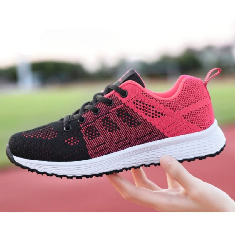 Women Casual Lace-Up Mesh Shoes