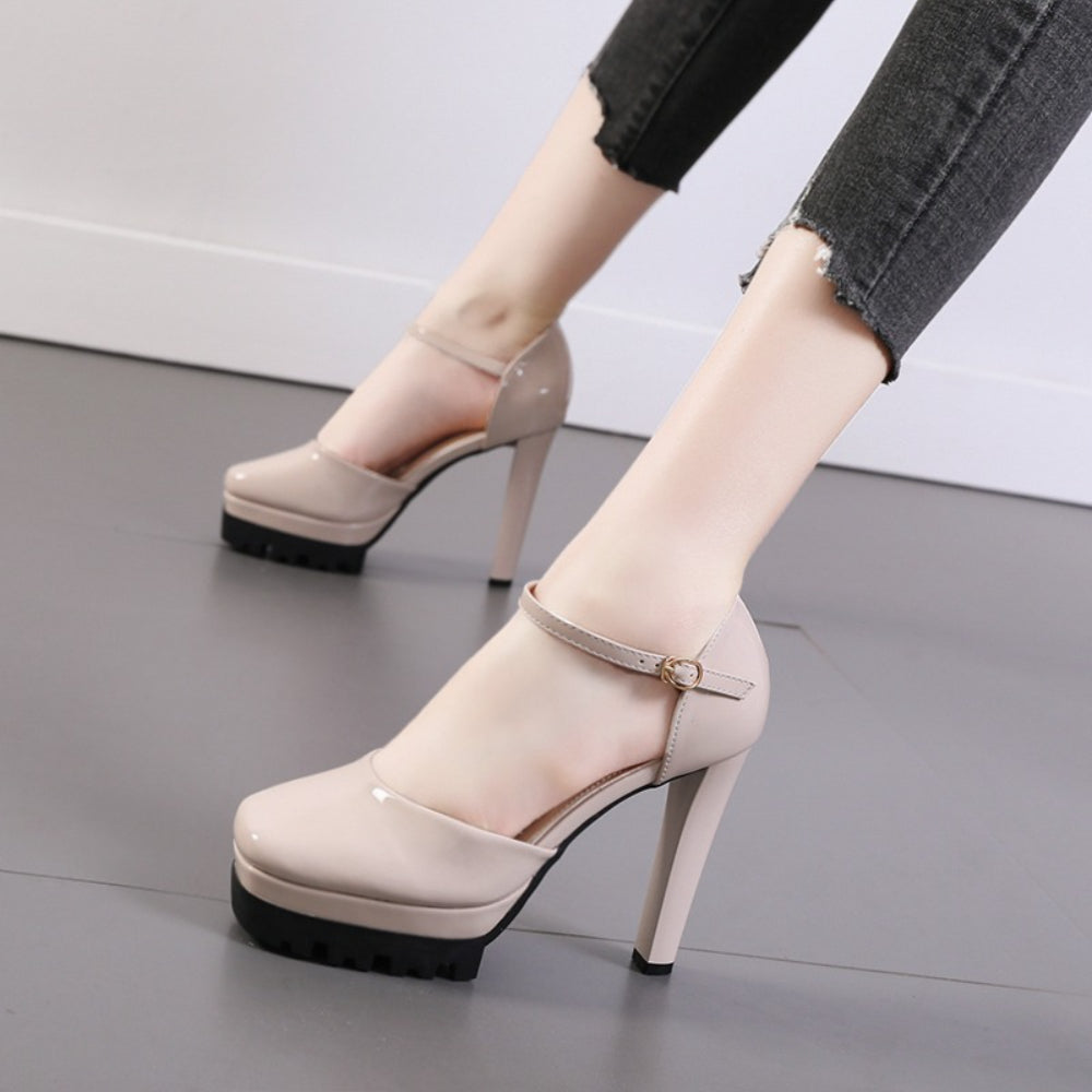 Women's Patent Leather High Heels