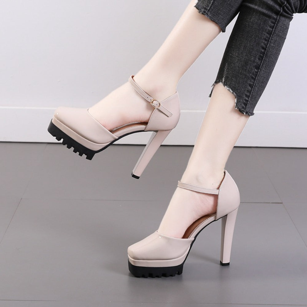 Women's Patent Leather High Heels