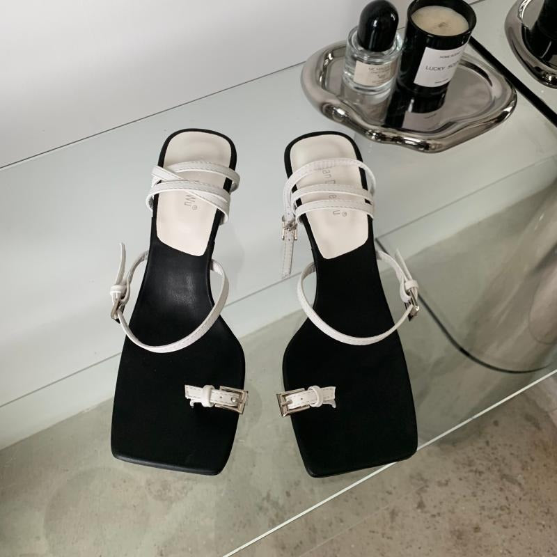 Square Toe Female Outdoor Slippers