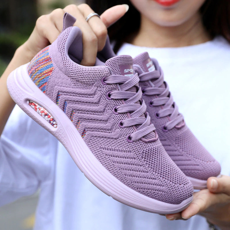 Women's Rubber Sole Sneakers