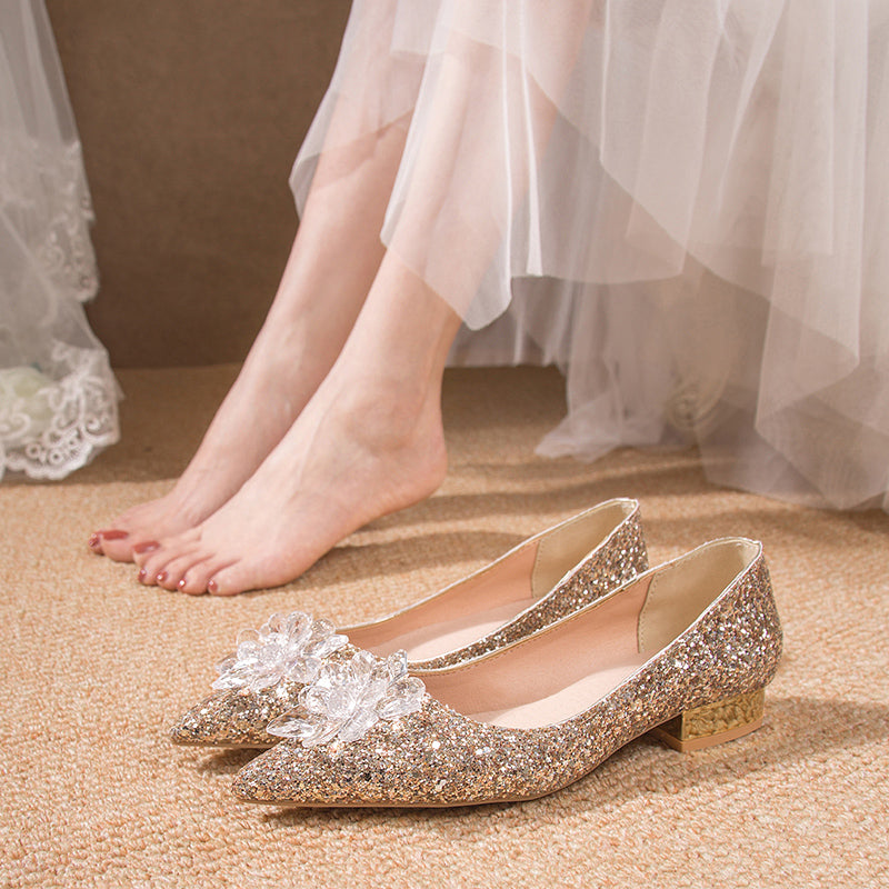 New Cinderella Crystal Shoes