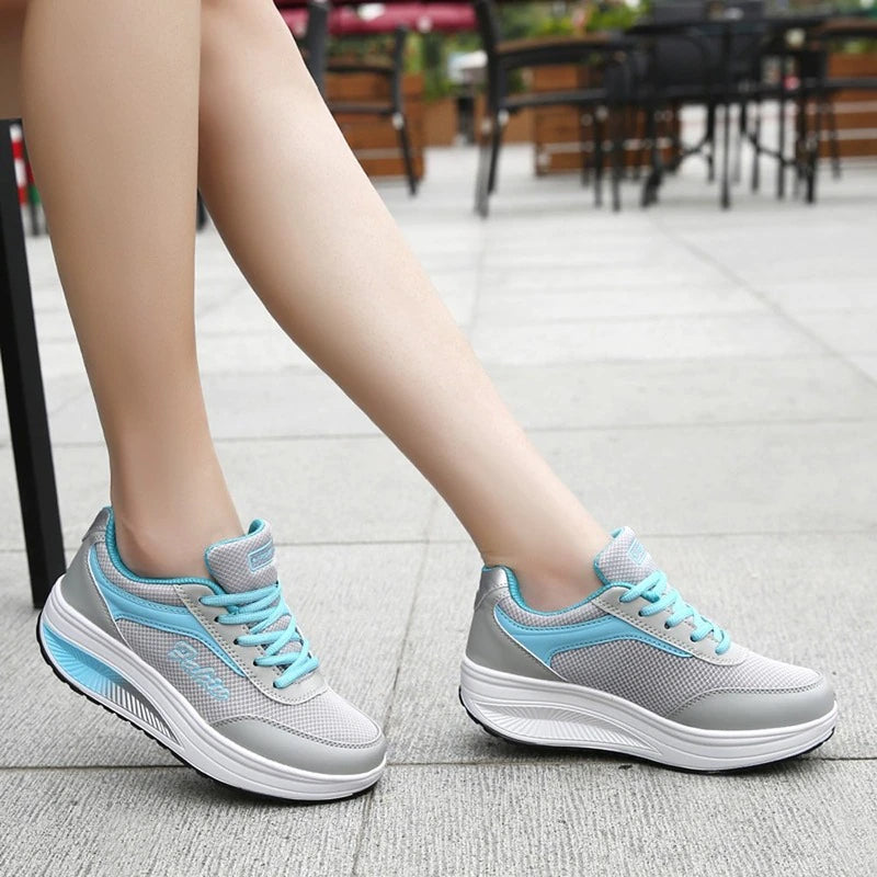 Women's Leather Slimming Shoes