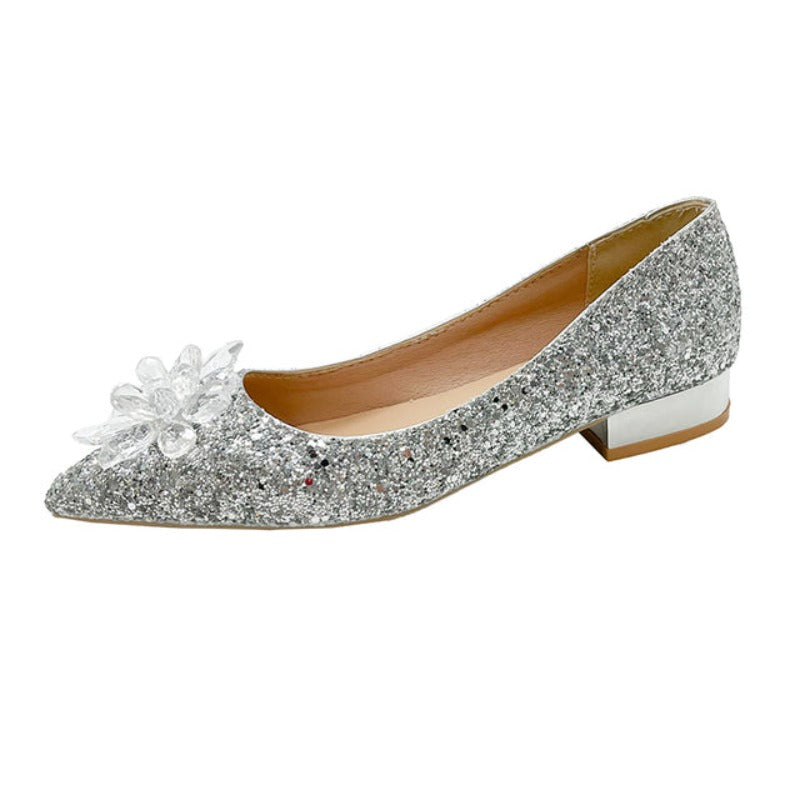 New Cinderella Crystal Shoes