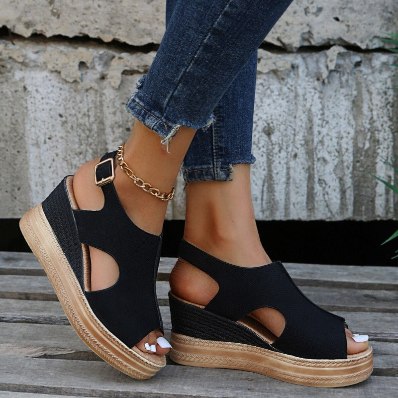 Summer Women Wedges High Heels Sandals