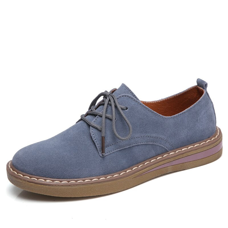 Women's Leather Suede Shoes