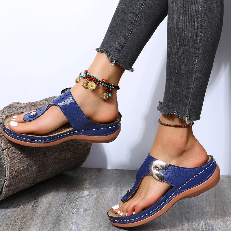 Retro Beach Sandals For Women