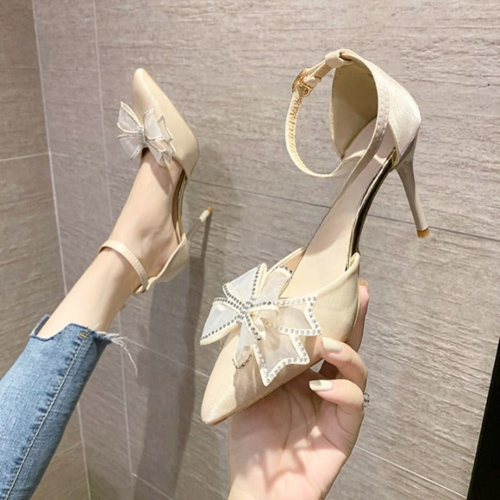 Bowknot High Heels for Women