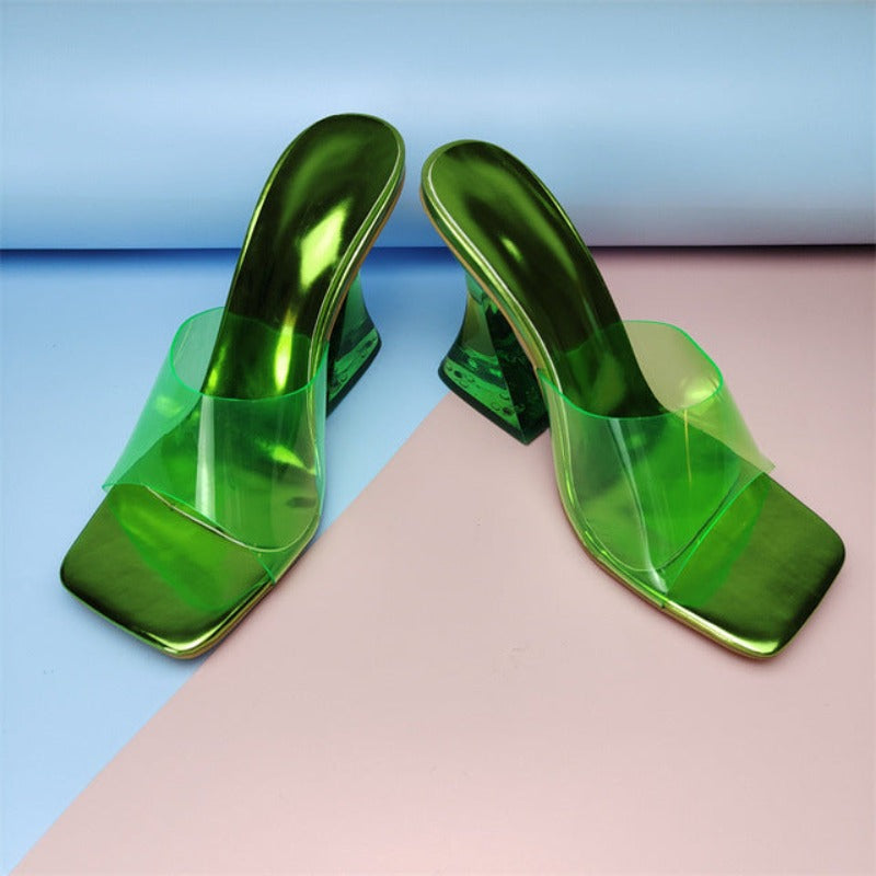 Crystal Clear Heeled